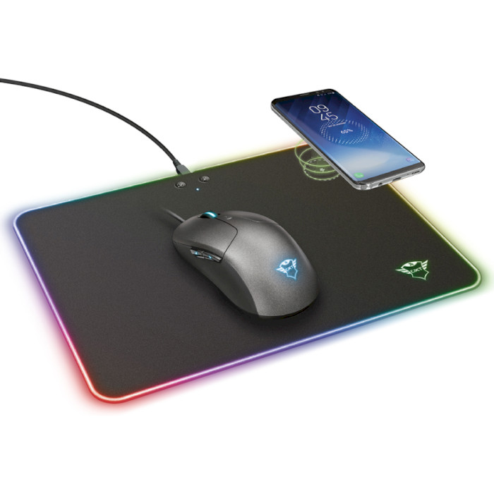 

Коврик для мышки Trust GXT750 Qlide Mousepad Qi 5W (23184)