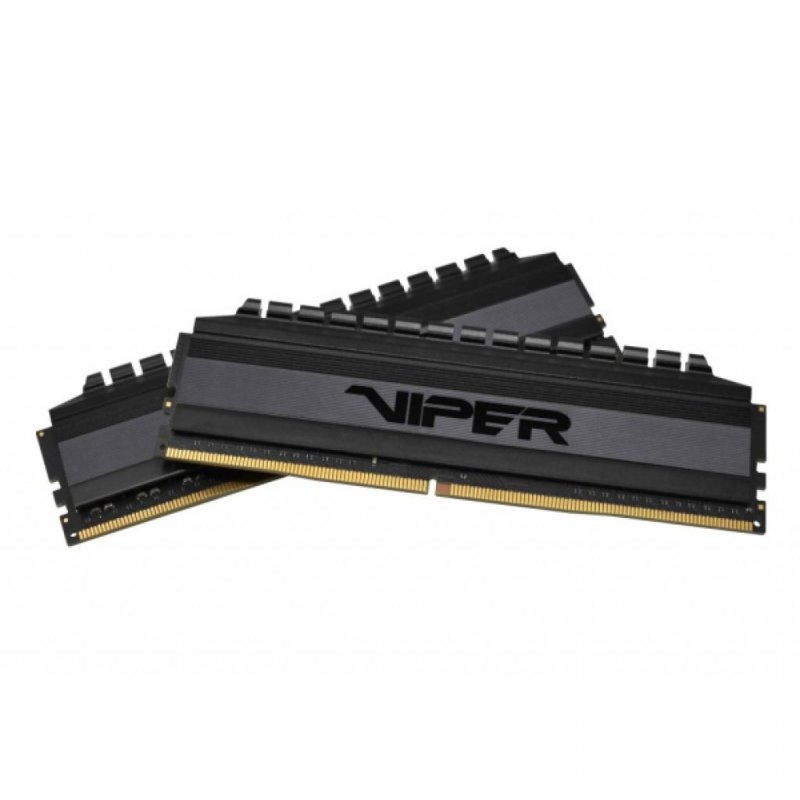 

Модуль памяти для компьютера DDR4 16GB (2x8GB) 3000 MHz Viper Blackout Patriot (PVB416G300C6K)