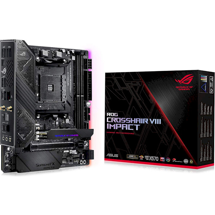

Материнская плата ASUS ROG Crosshair VIII Impact