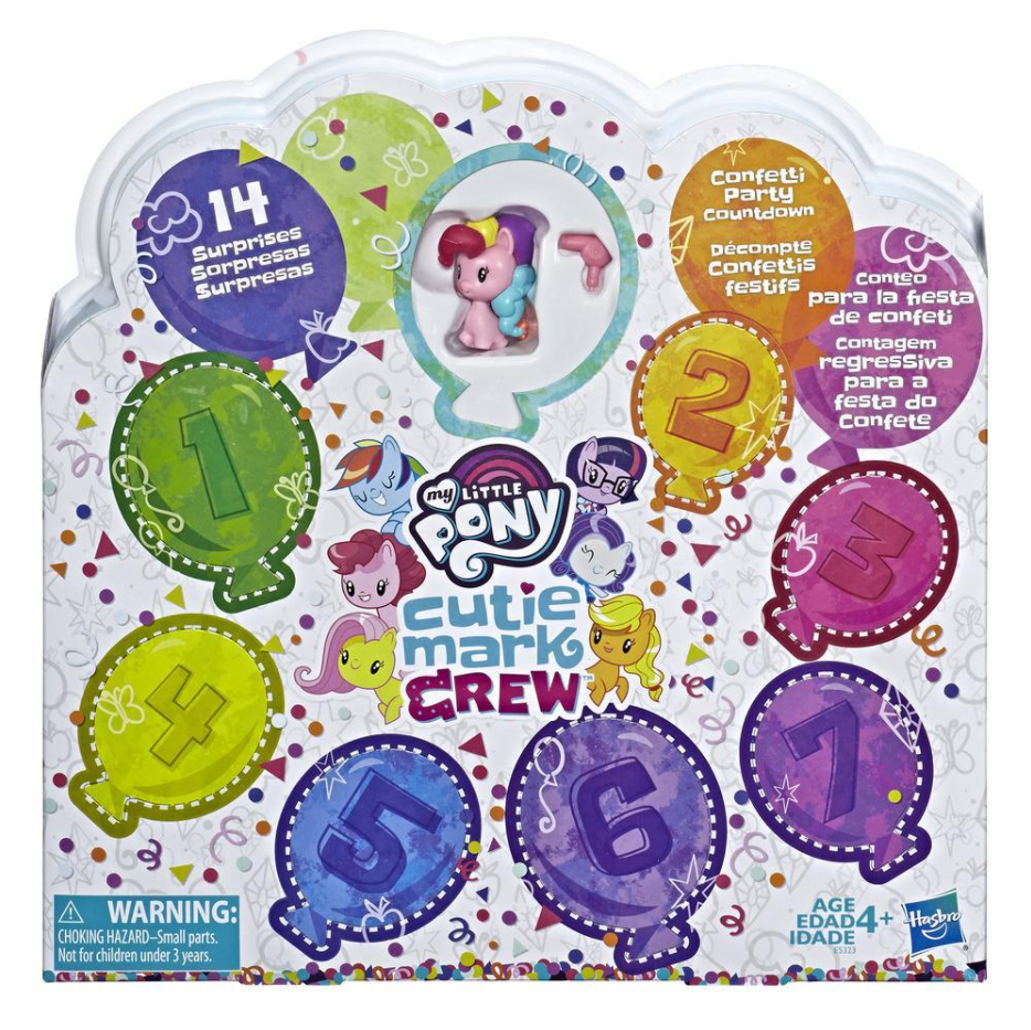 

Фигурки Моя Маленькая Пони Милый Экипаж Конфетти Вечеринка Mark Crew Confetti Party Hasbro E5323