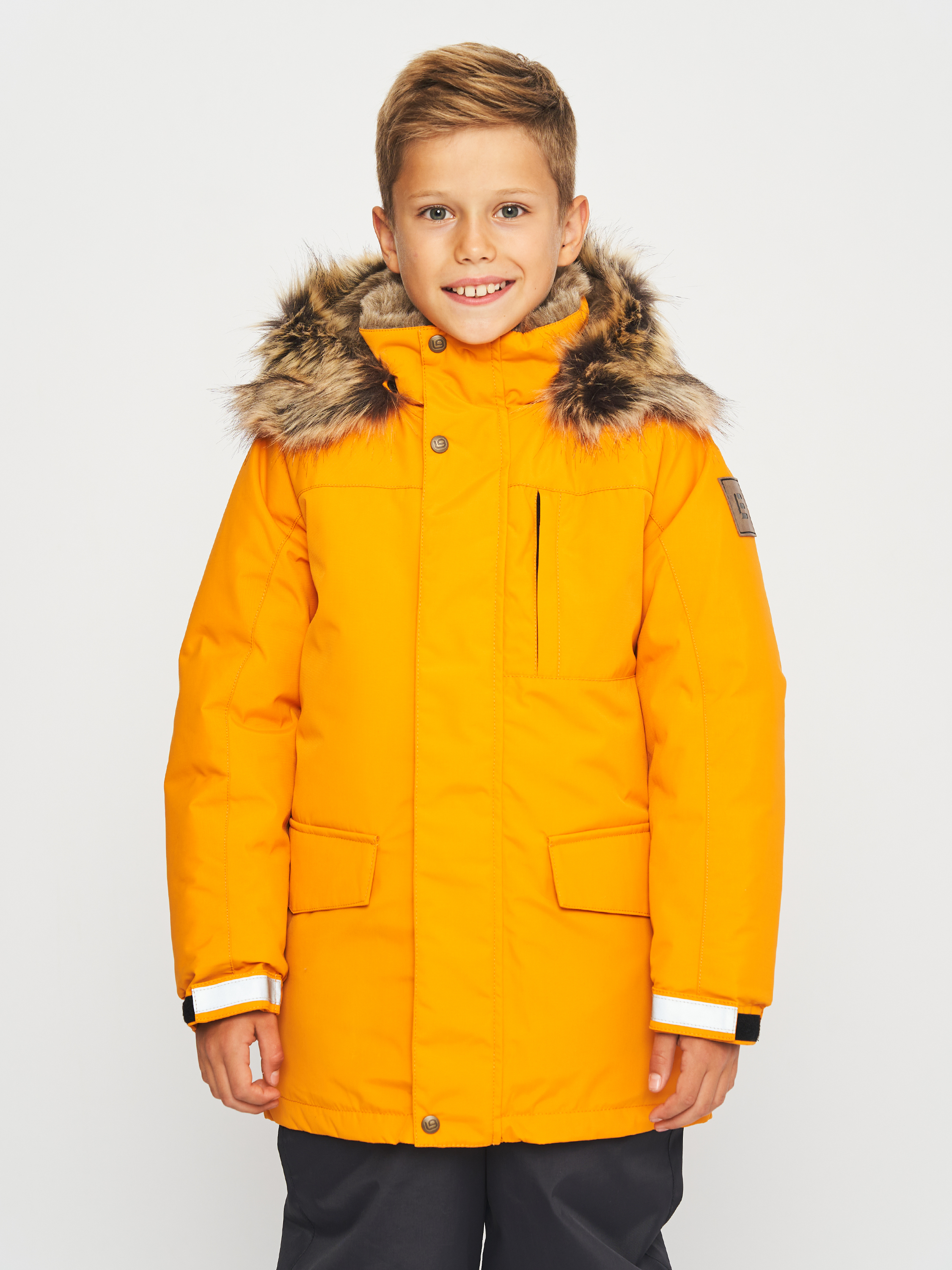 Акція на Підліткова зимова куртка-парка для хлопчика Lenne Janno 23368-456 164 см від Rozetka
