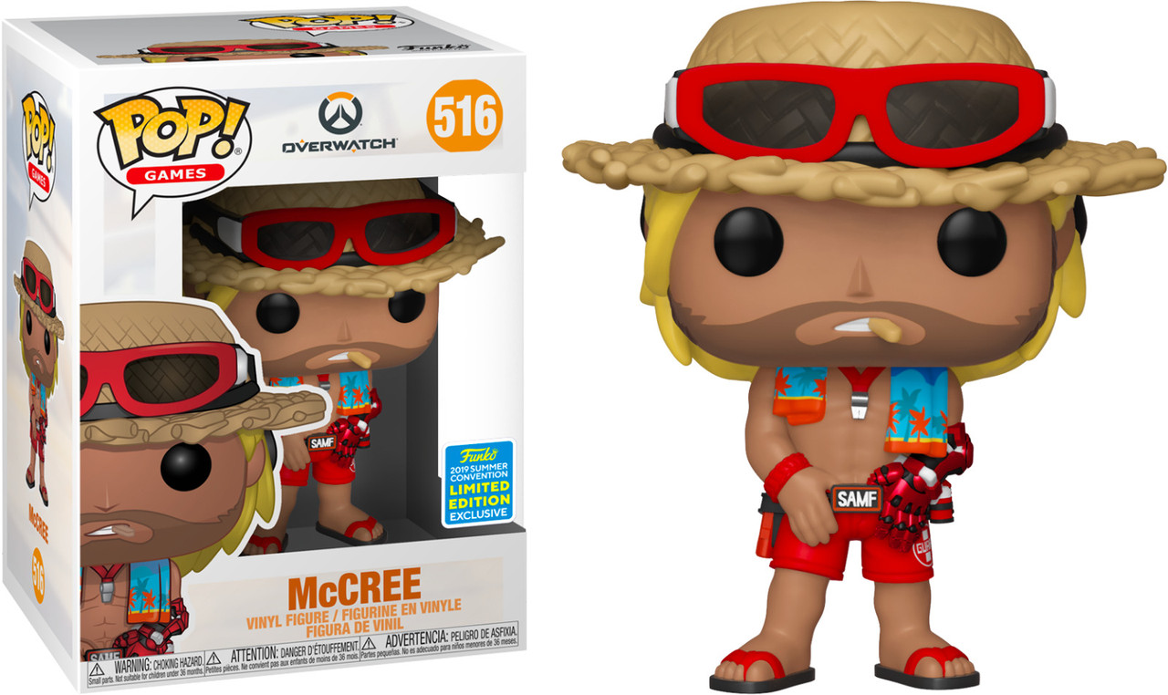 

Фигурка Funko Pop Фанко Поп Овервотч МкКри Overwatch McCree Exclusive 10 см O MC 516.121