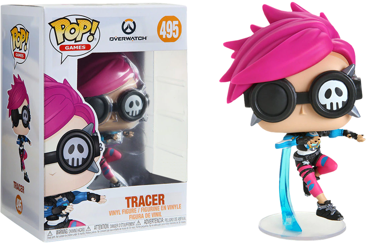 

Фигурка Funko Pop Фанко Поп Овервотч Трейсер Overwatch Tracer Hot Topic Exclusive 10 см OW T 495