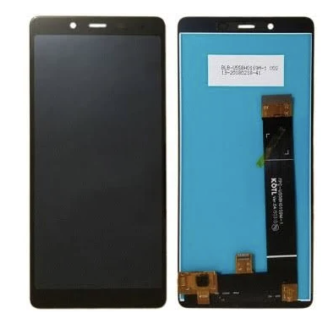 

Дисплей (экран) для Nokia 1 Plus Dual Sim + тачскрин, черный High Copy
