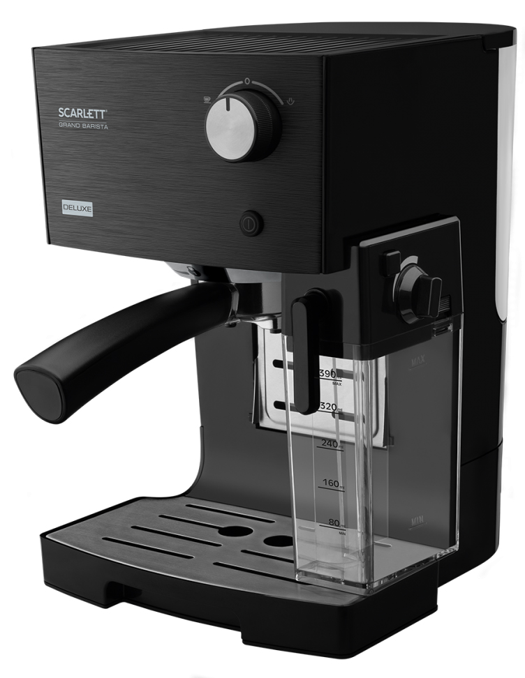 Акція на Кофеварка эспрессо SCARLETT SC-CM33016 черный від Rozetka UA
