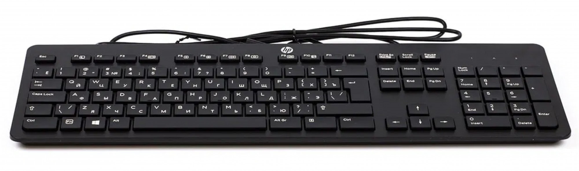 Hp Usb Slim Business Keyboard Ku Ru Black