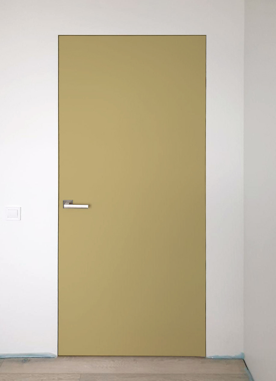 

Межкомнатная дверь Gradius 400х2040 бежевая скрытого монтажа