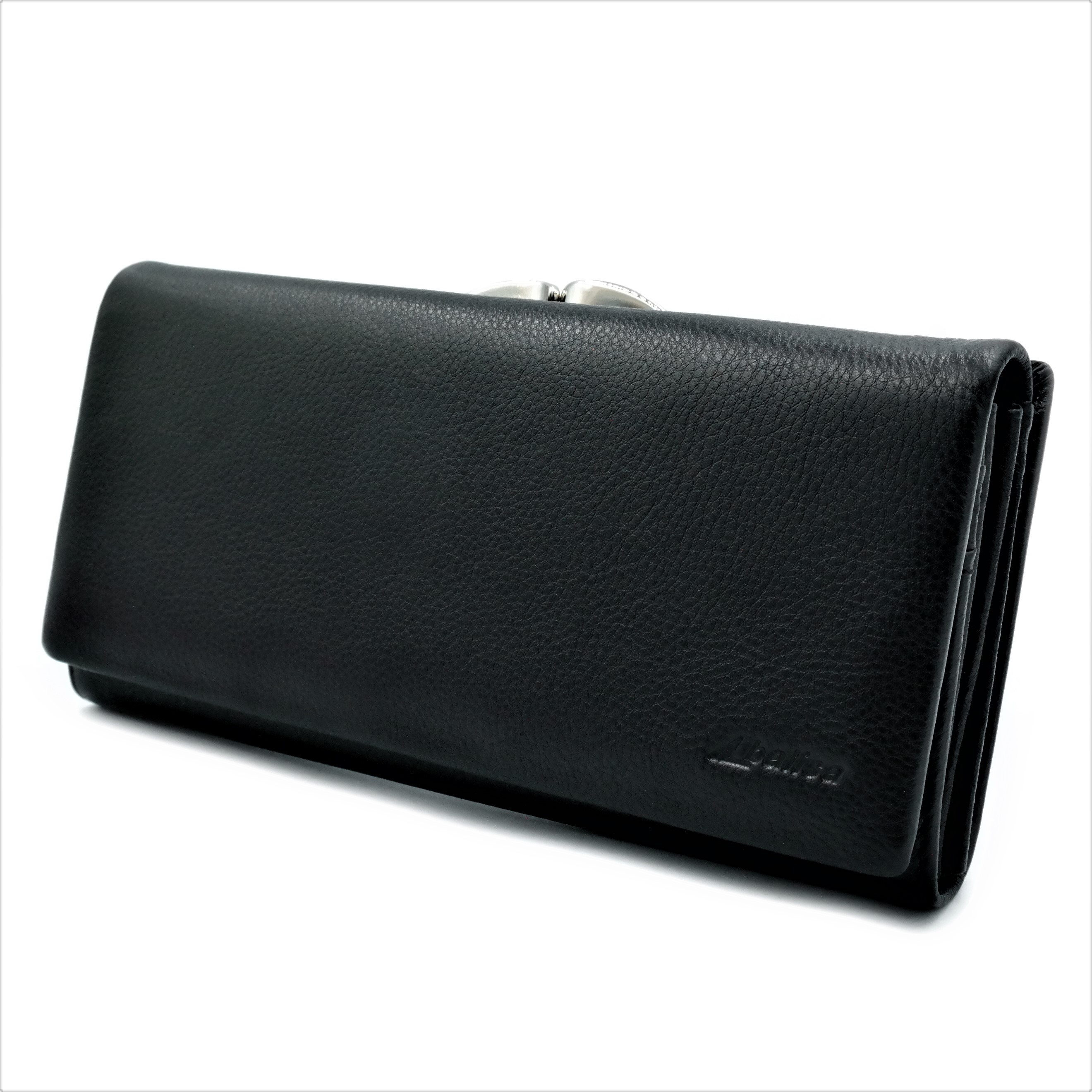 

Женский кожаный кошелек Lemon B149-PY-4 Чёрный