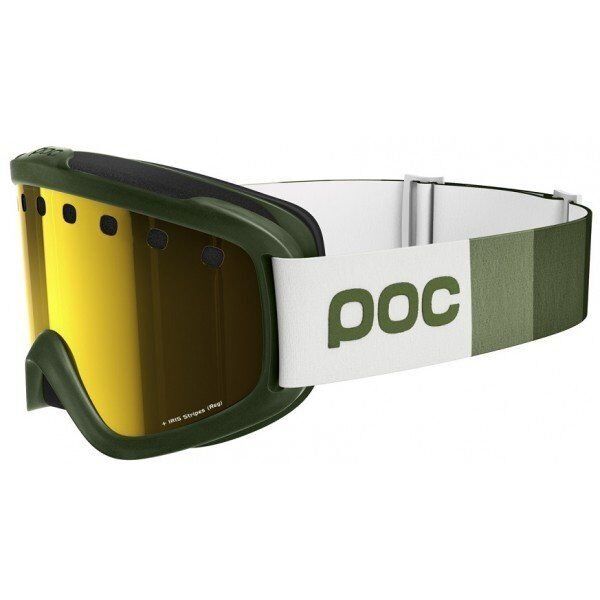

Маска гірськолижна POC Iris Stripes Regular Methane Green