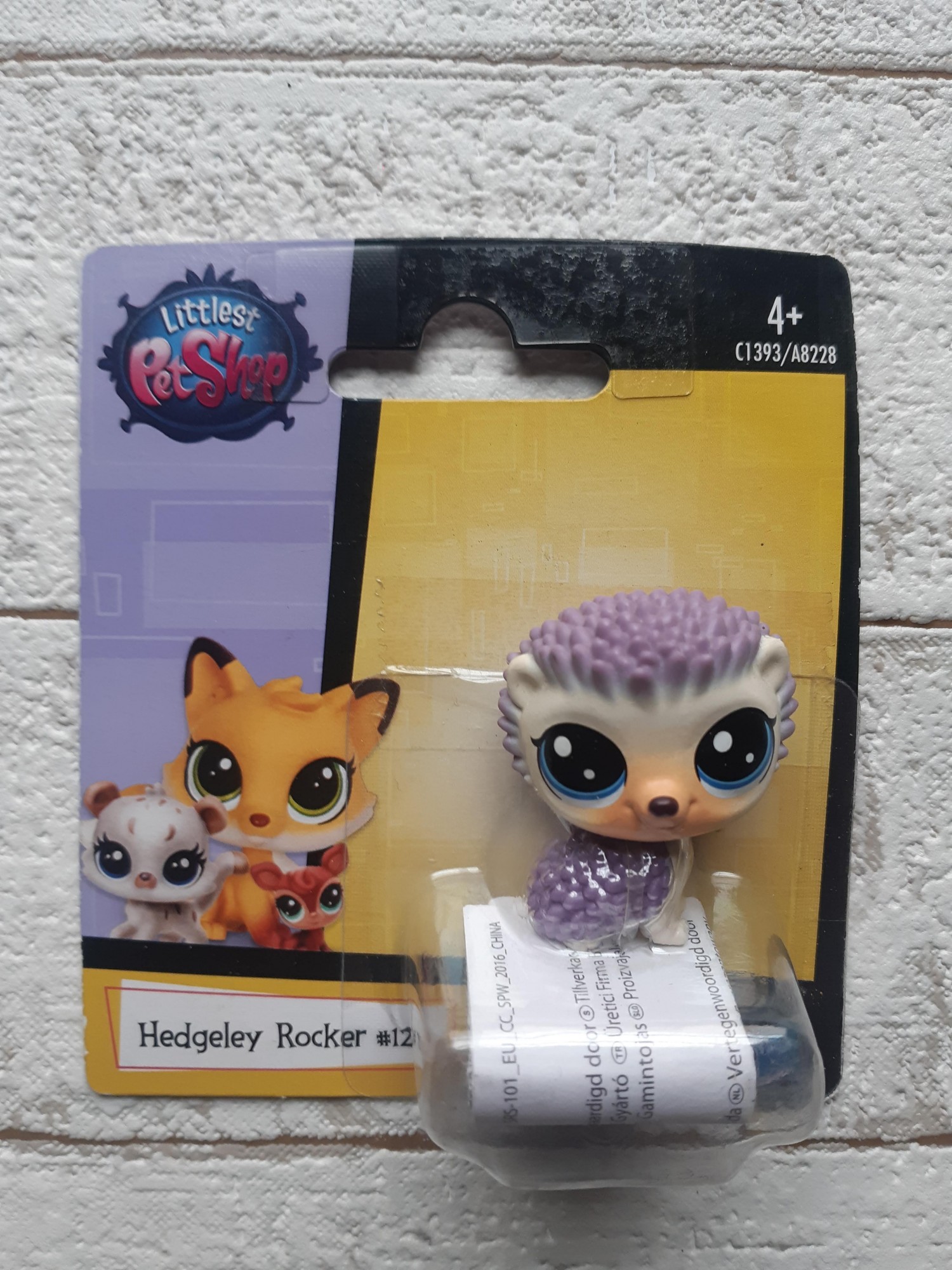 

Фигурка-зверюшка Hedgeley Rocker 125 Littlest Pet Shop Hasbro C1393 A8228