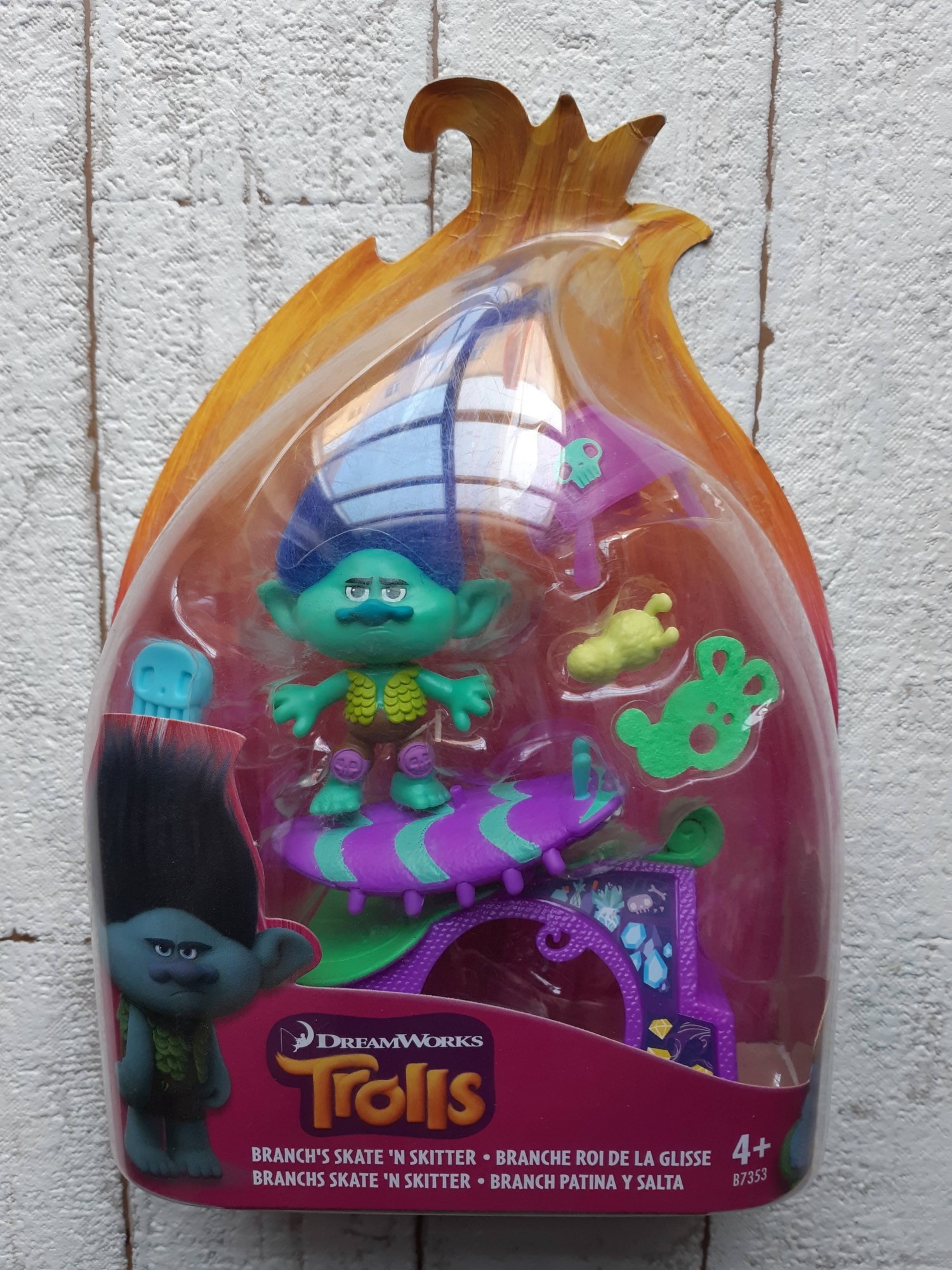 

Набор Hasbro Trolls Branch's Skate 'n Skitter B6556 B7353