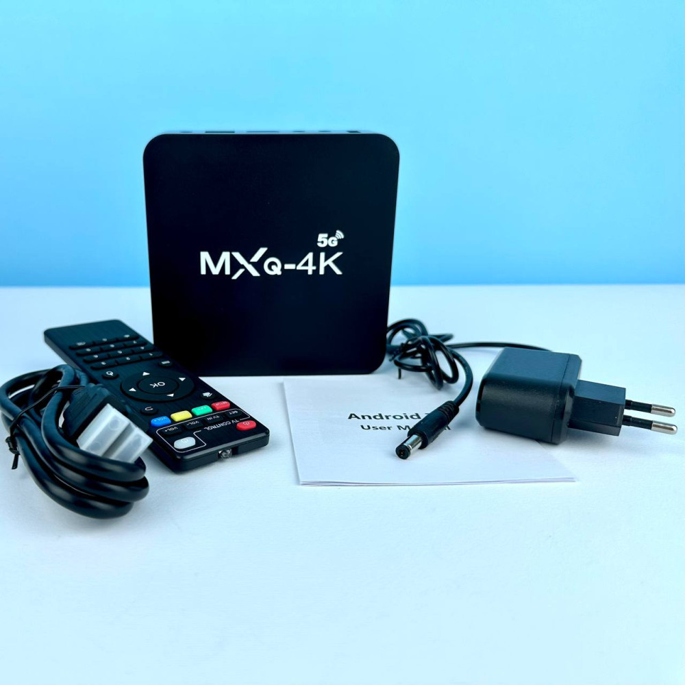 RECEPTOR SMART TV BOX 4K MEM 12GB /ARMAZ 256GB WI-FI 5GHz ANDROID 11.1 MXQ  PRO - Express Informática, sempre o preço mais barato.