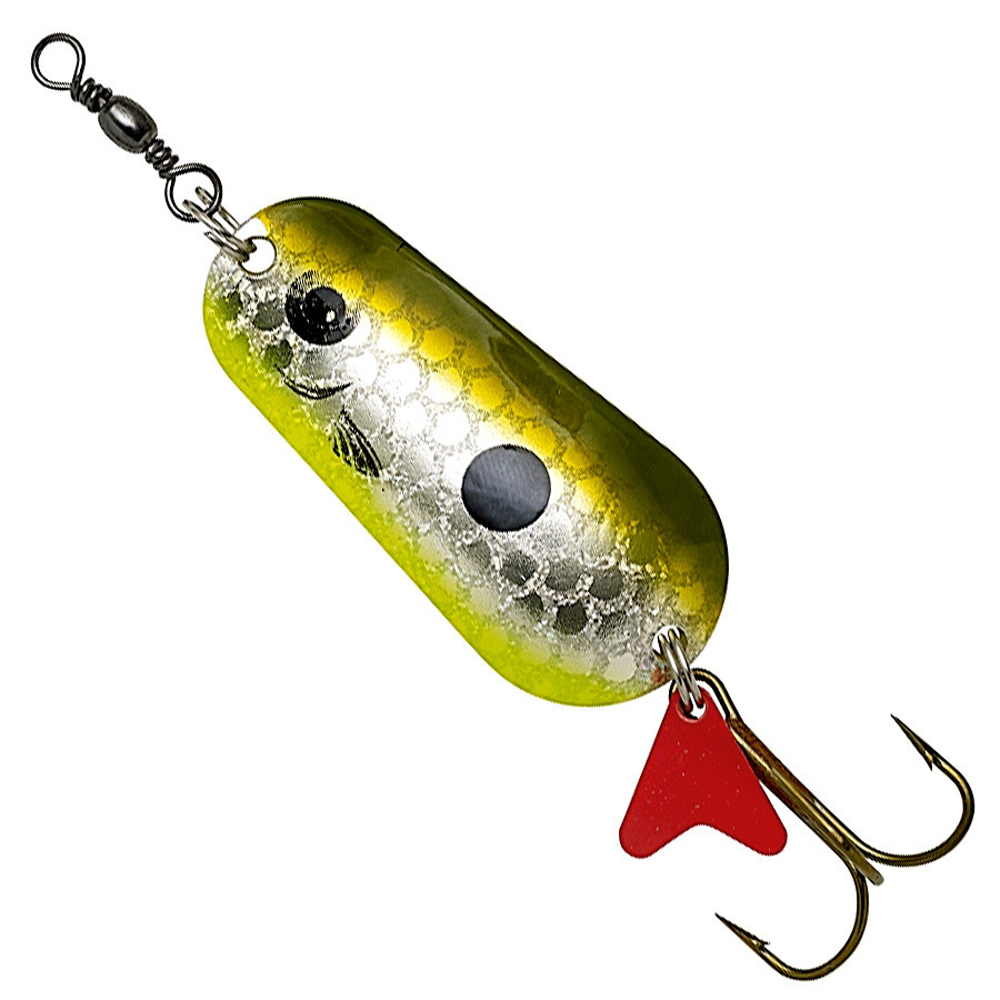 

Блесна DAM Effzett Standard Spoon 45 г 8 см Olive/Silver UV