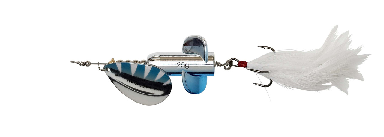 

Блесна DAM Effzett Rattlin' Spinner 18 г 11 см Silver/Blue
