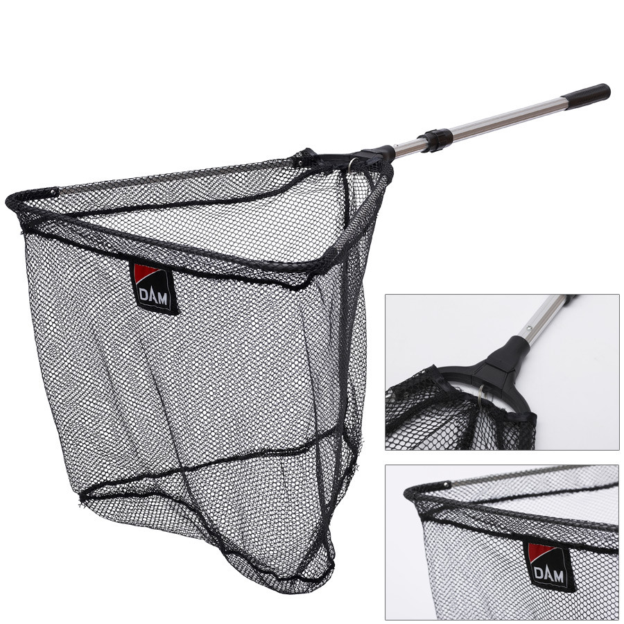 

Подсак раскладной DAM Base-X Landing Net с сеткой 1.80 м голова 60х60х50 см