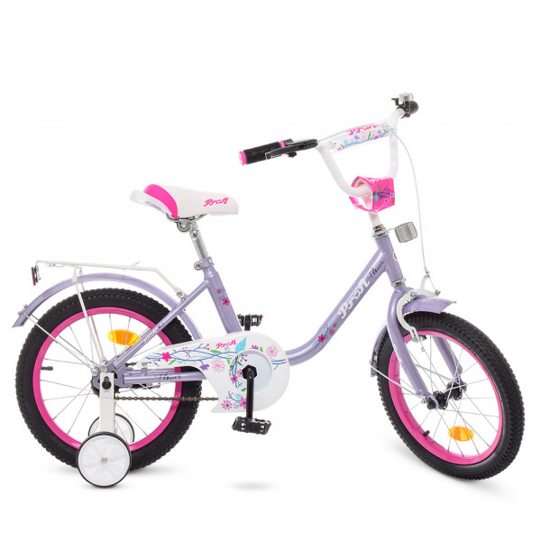

Велосипед детский двухколесный 16д. PROF1 Y1683 Flower Violet (22827)