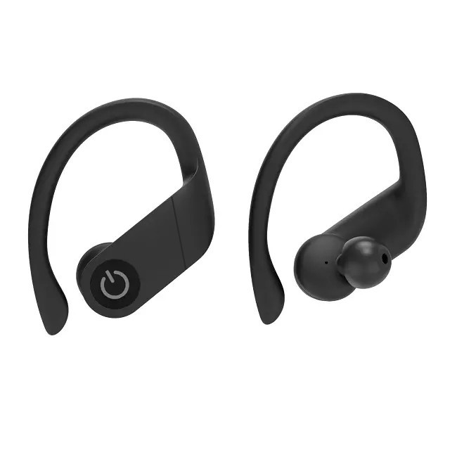 

Беспроводные Bluetooth наушники Airset B5 черные для спорта MVAZ-0001