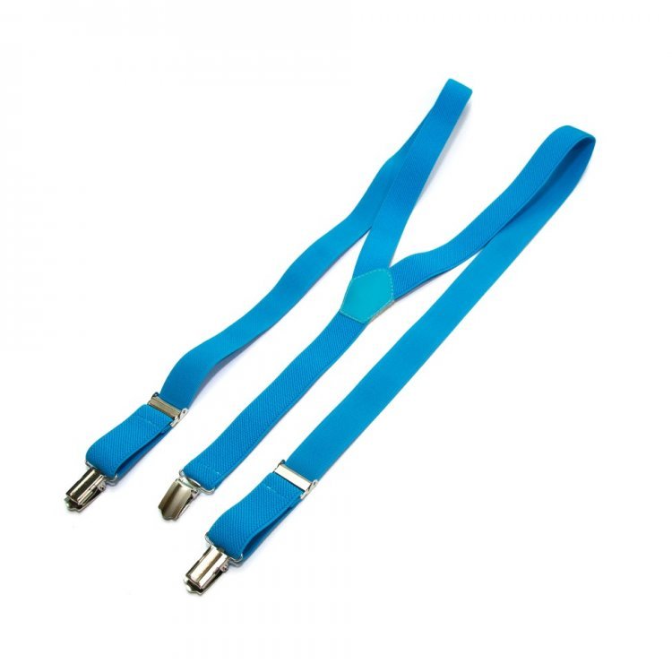 

Узкие Подтяжки SF Голубые 2,5 См на рост до 185 см Pbp-4638