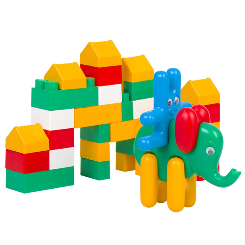 

Конструктор Colorplast "Зоо Блок" №2 35 деталей 1876
