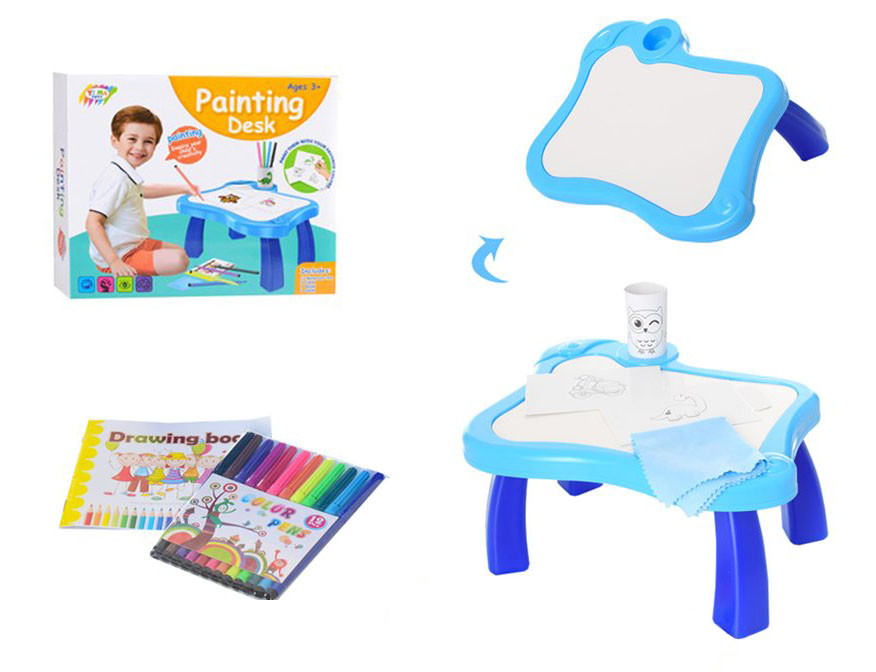 

Мольберт A-Toys столик Синий YM001-2