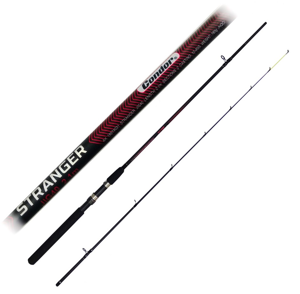 

Cпиннинг Condor Stranger JIG 2.1м 10-40г (JIG-21-1040)