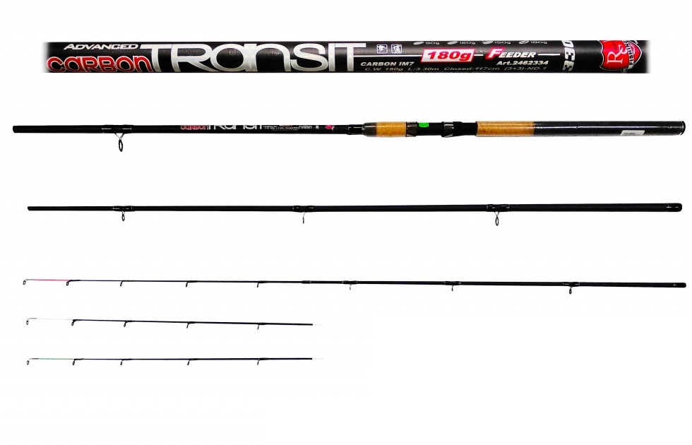 

Фидерное удилище River Sports Fishing Feeder Transit carbon 3.3м 150г (FT-01)