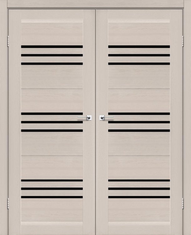 

Двери Sovana BLK двойные Leador