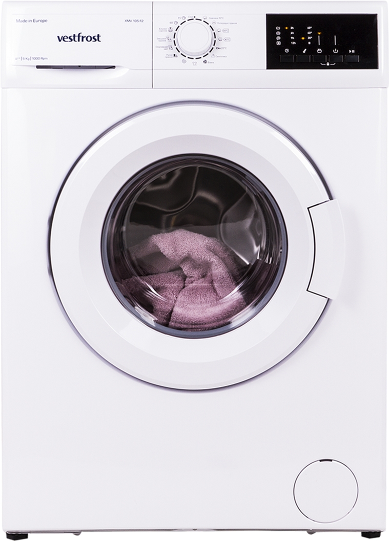 Стиральная машина узкая VESTFROST XMV 105 F2 – фото, отзывы ...