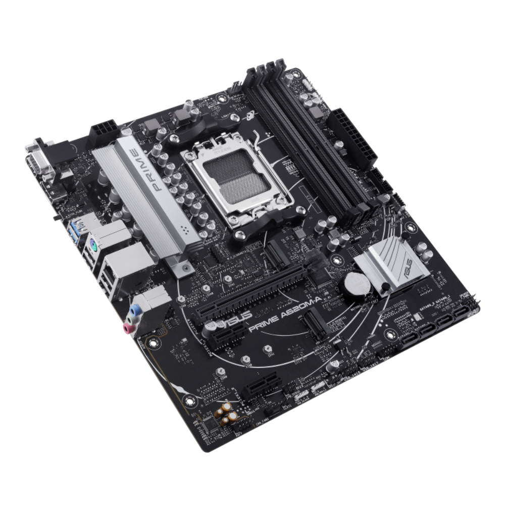 Материнская плата ASUS PRIME A620M-A-CSM АМ5/AMD A620/micro-ATX/HDMI ...