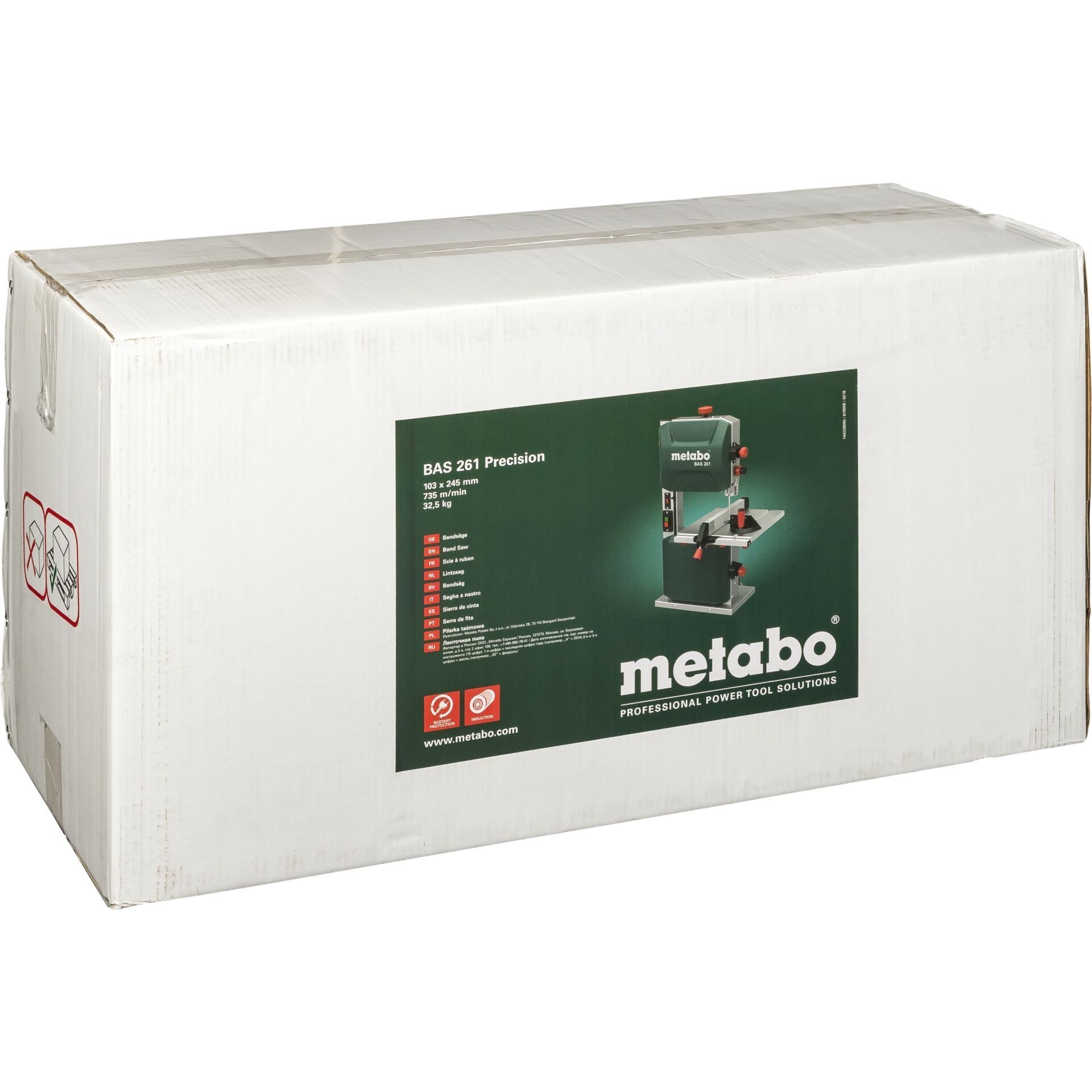 Metabo bas 261 precision online 400w band saw