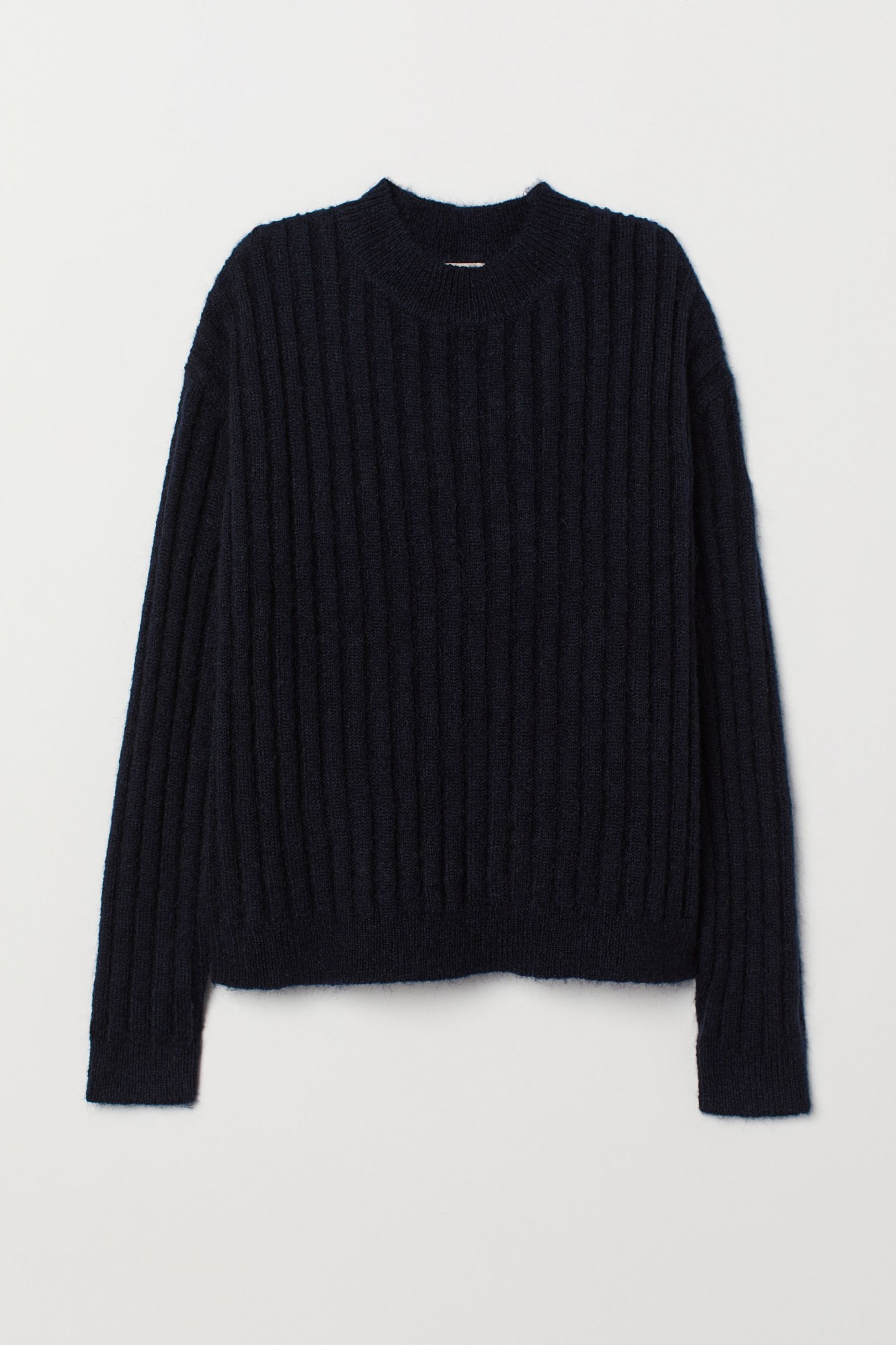 

Джемпер шерстяной H&M M темно-синий 7104039wt