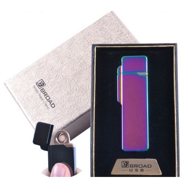 

Зажигалка USB Электрическая, Broad Hameleon, Подарочная