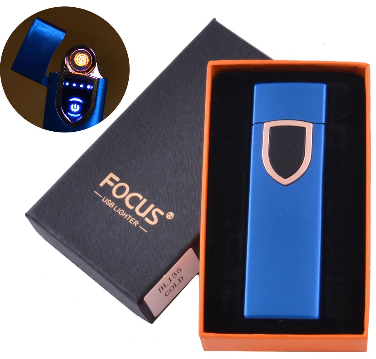 

Электрическая зажигалка Focus, USB, Подарочная упаковка, Blue