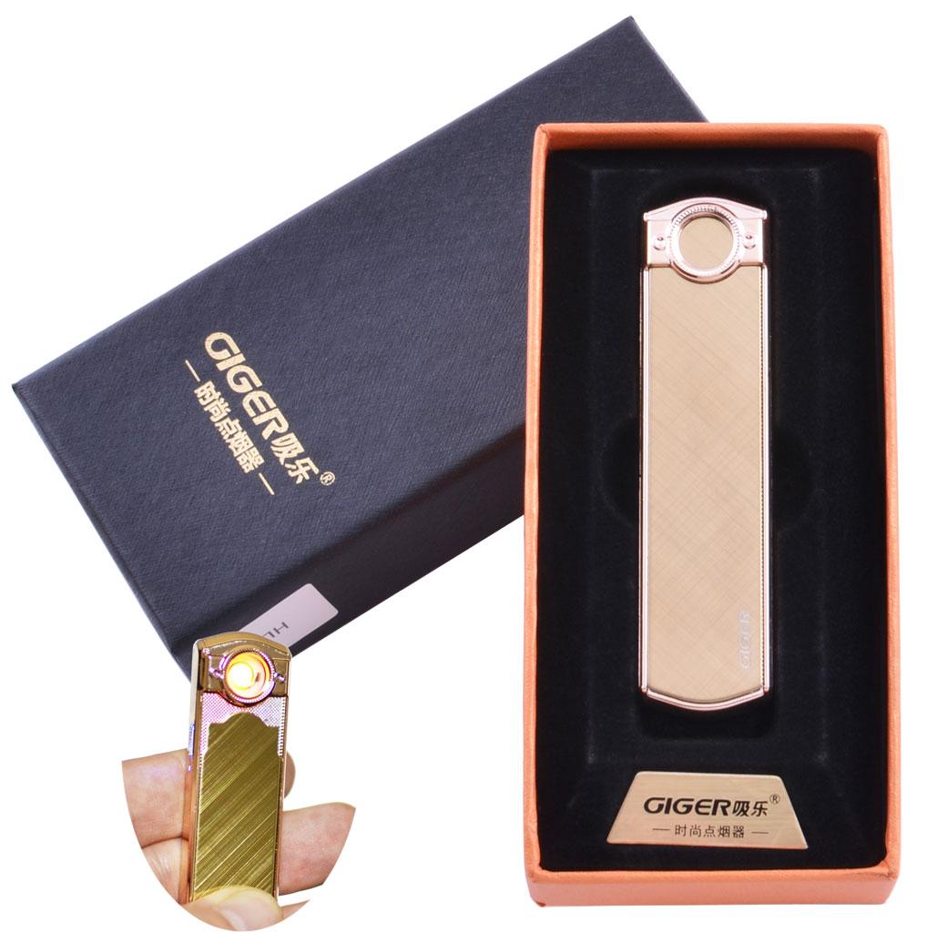 

Электрическая зажигалка Emlight C, USB, Подарочная упаковка, Gold