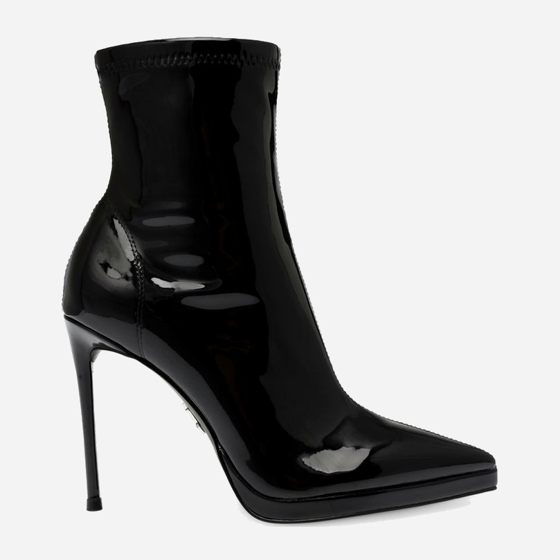 Акція на Жіночі черевики Steve Madden Kaylani Bootie SM19000030-018 39 24.6 см Чорні від Rozetka