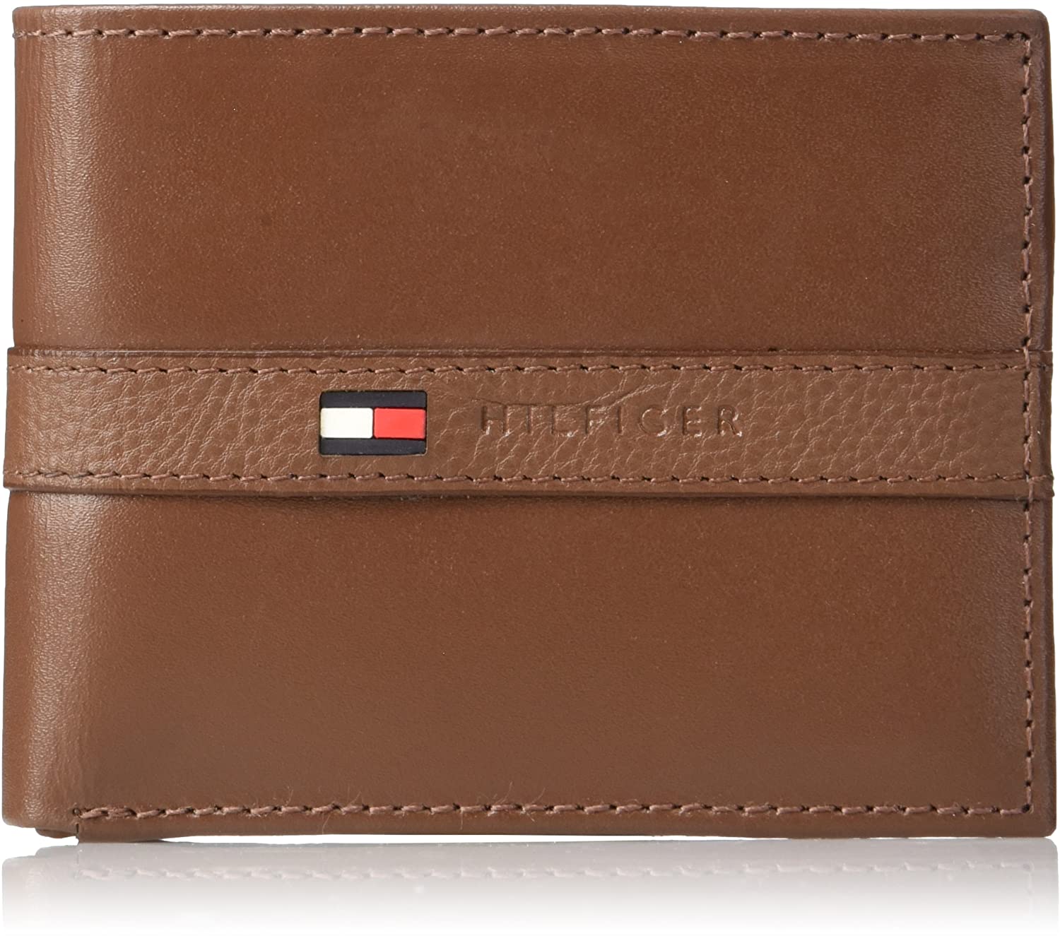 

Кошелек кожаный Tommy Hilfiger бумажник art238627 (Светло-коричневый)