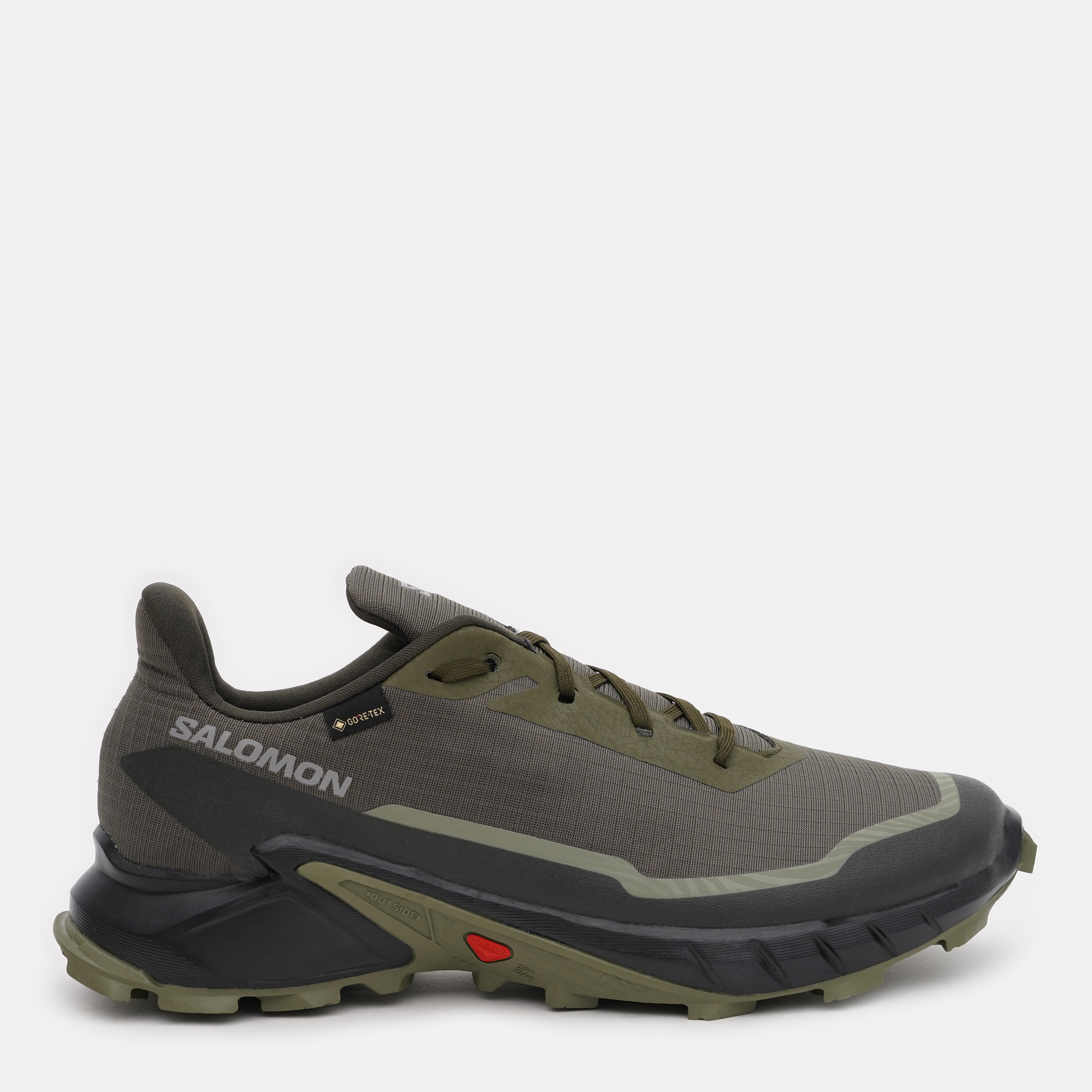 Акція на Чоловічі кросівки для бігу з Gore-Tex Salomon Alphacross 5 Gtx L47310300 43.5 (9.5US) 27.5 см Хакі від Rozetka