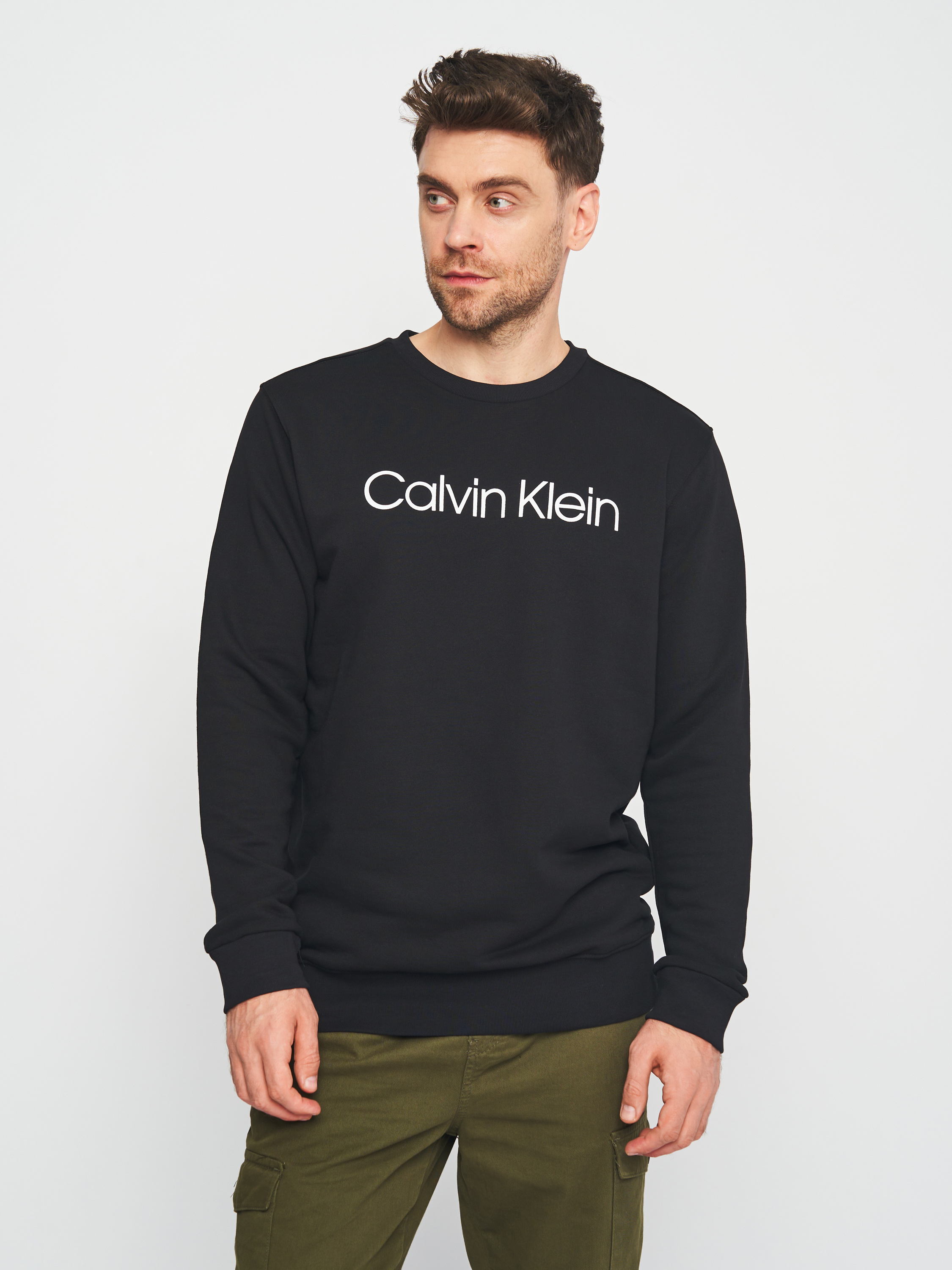 Акція на Світшот Calvin Klein Jeans 11193. 1 XL Чорний від Rozetka