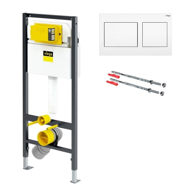 

Инсталляция VIEGA Prevista Dry 771973 + панель смыва 773250 + крепление 678630