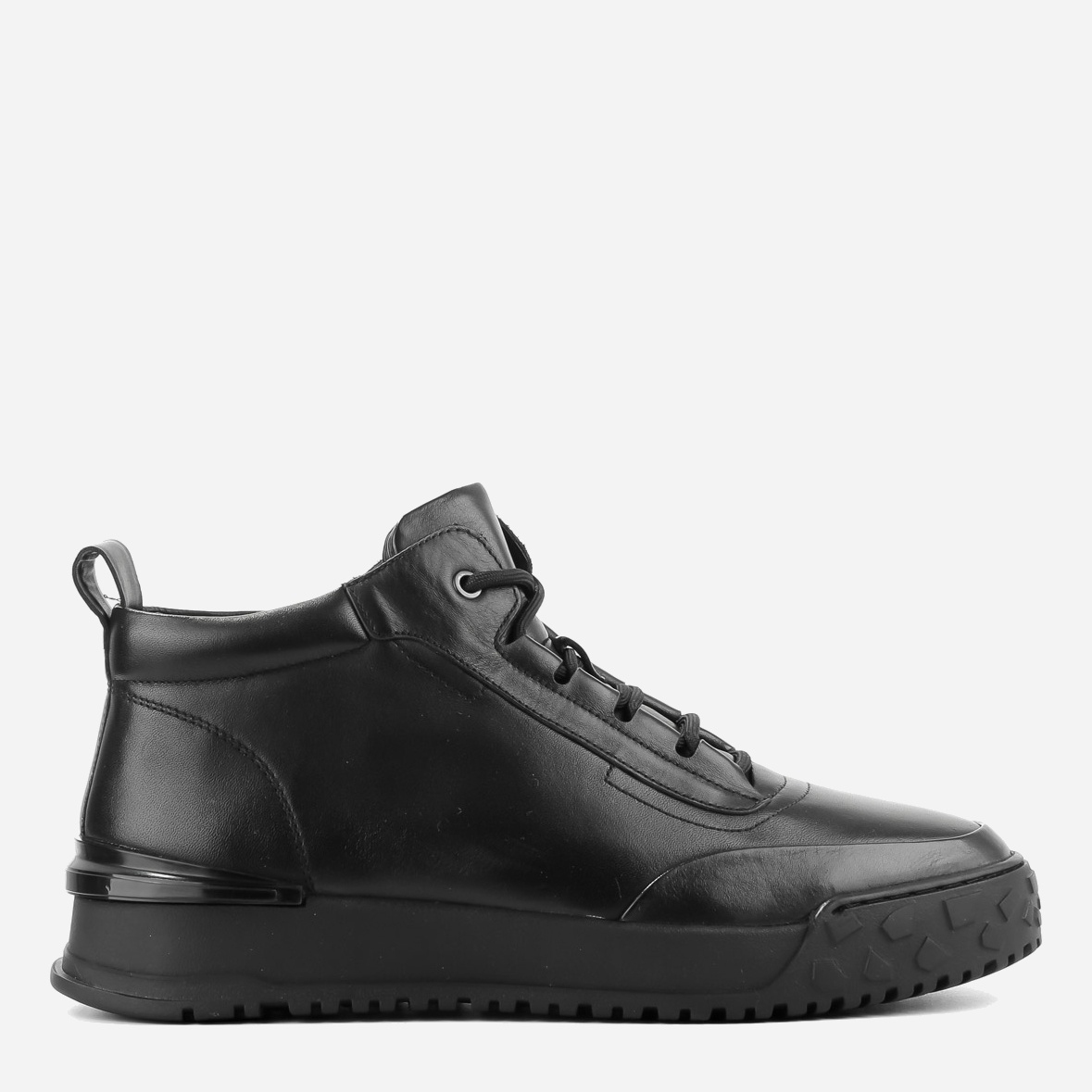 Акция на Чоловічі зимові черевики низькі Le'BERDES 00000016415 39 26.5 см Чорні от Rozetka