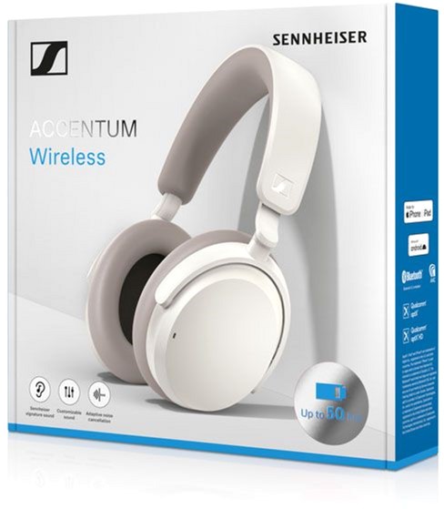 Навушники Sennheiser Accentum Wireless White (700175) — фото 5