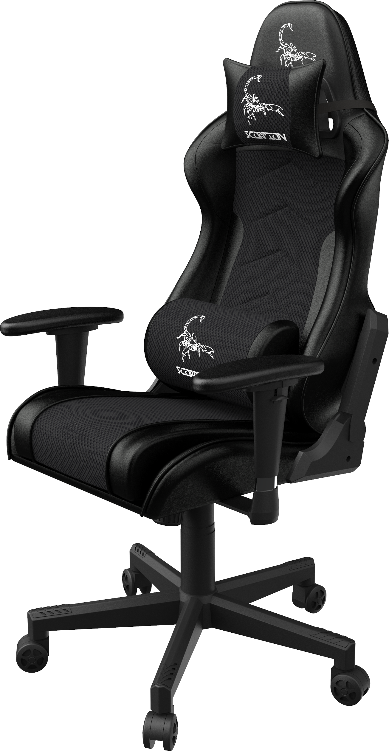 фото Компьютерное кресло для геймера Gembird Scorpion 06X Black (GC-SCORPION-06X)