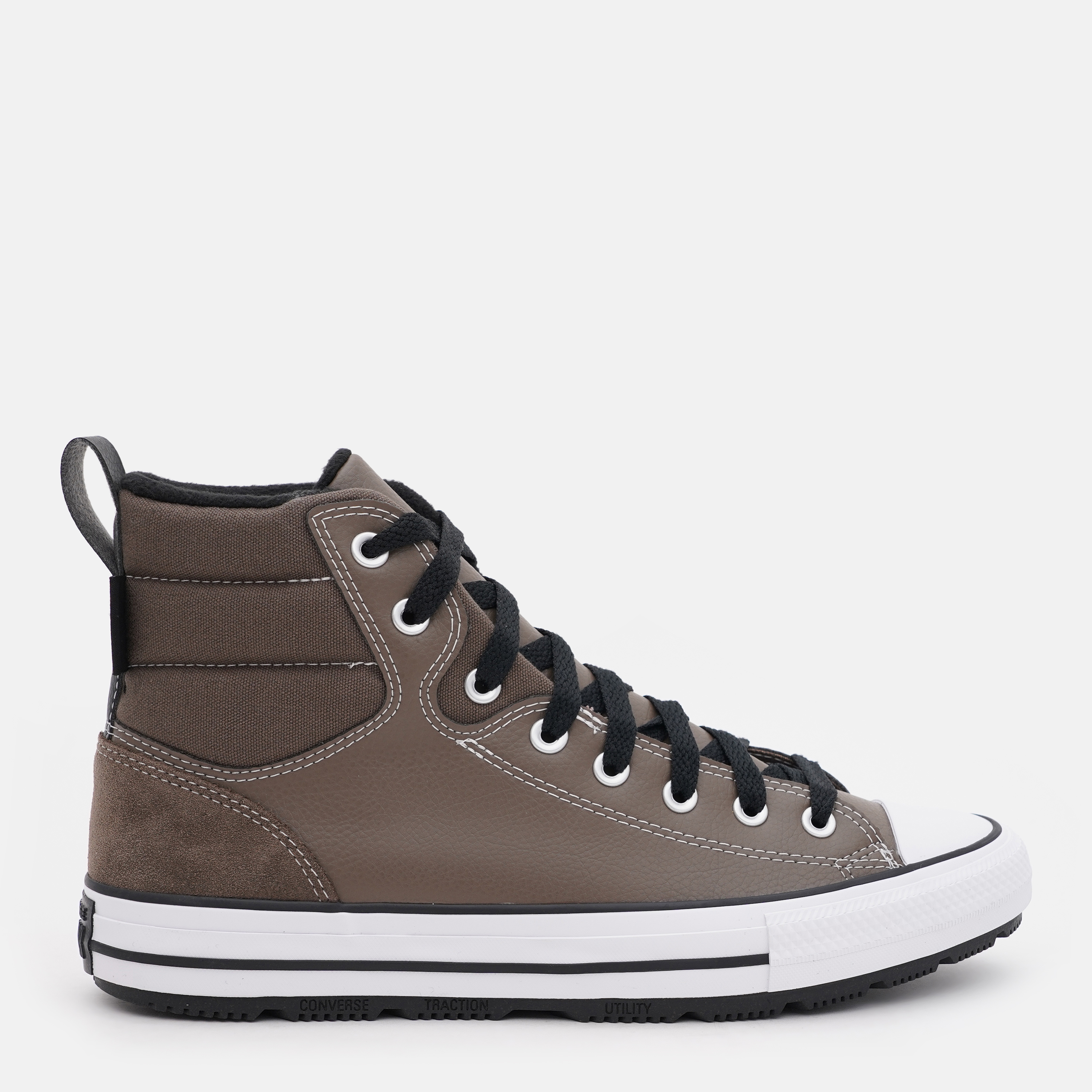 Акція на Чоловічі кеди високі Converse Ctas Berkshire Boot Hi A04476C-264 41 (7.5US) 26 см Коричневые від Rozetka