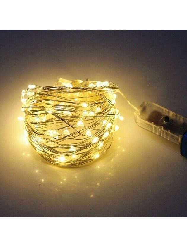 Светодиодная гирлянда нить на 100 Led "Капли росы" 10 м с USB подключением и пультом ДУ белая теплая – фото, отзывы, характеристики в интернет-магазине ROZETKA от продавца: E-Shop24 | Купить в Украине: