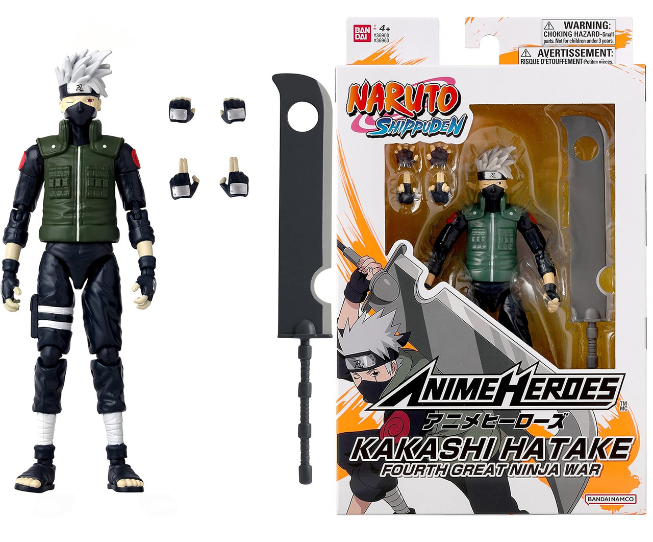 Bandai Подвижная фигурка Хатаке Какаши (Hatake Kakashi) ANIME HEROES из  аниме Наруто / Naruto. (100259.5) – фото, отзывы, характеристики в  интернет-магазине ROZETKA от продавца: Fanattributes | Купить в Украине:  Киеве, Харькове, Днепре,