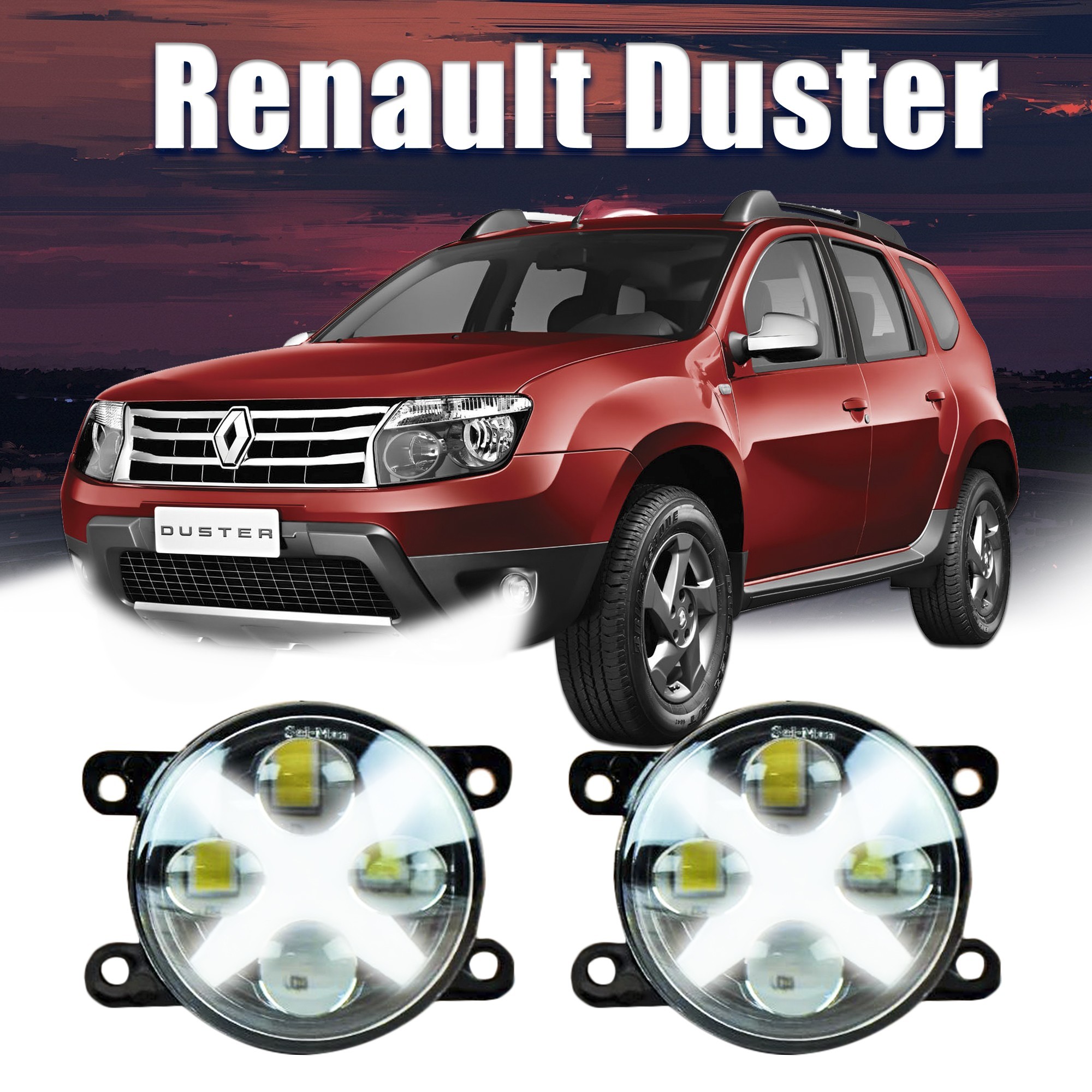 Рамка противотуманной фары Sandero, Duster левая Renault