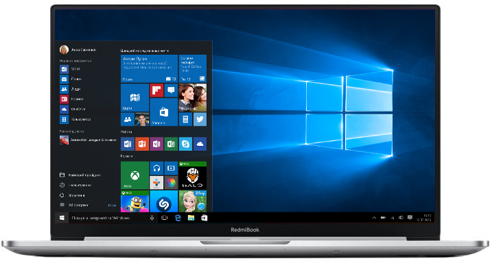 

Ноутбук Xiaomi Mi RedmiBook 14" Silver
