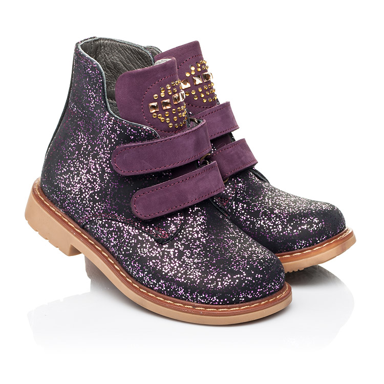 

Демисезонные ботинки Woopy Orthopedic 23 фиолетовый (7106)