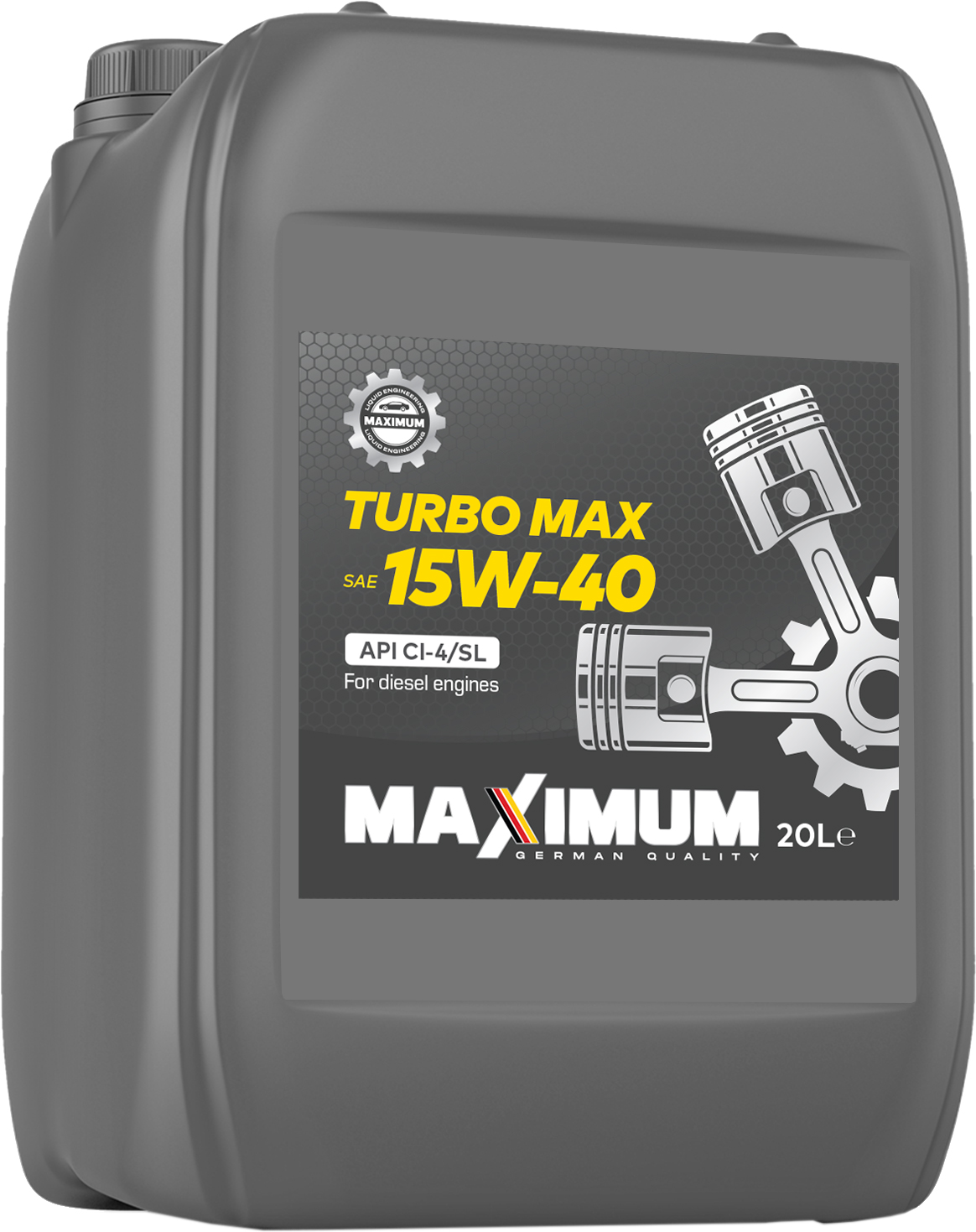 Моторное масло Maximum Turbo-Max 15W40 CI-4/SL 20 л (СТ-00149620 ...
