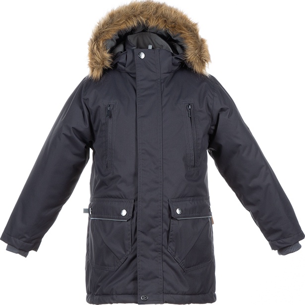 Акція на Дитяча зимова куртка-парка для хлопчика Huppa Vesper 17480030-00018 110 см від Rozetka